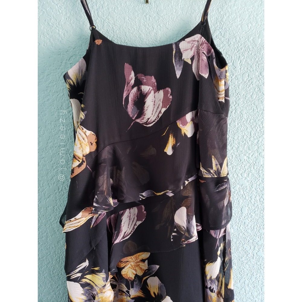 Topshop | NWT Floral Print Tiered Ruffle Dress - Picture 2 of 10